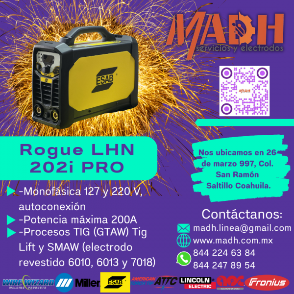 VENTA ROGUE LHN 202i PRO