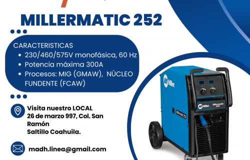 VENTA MILLERMATIC 252