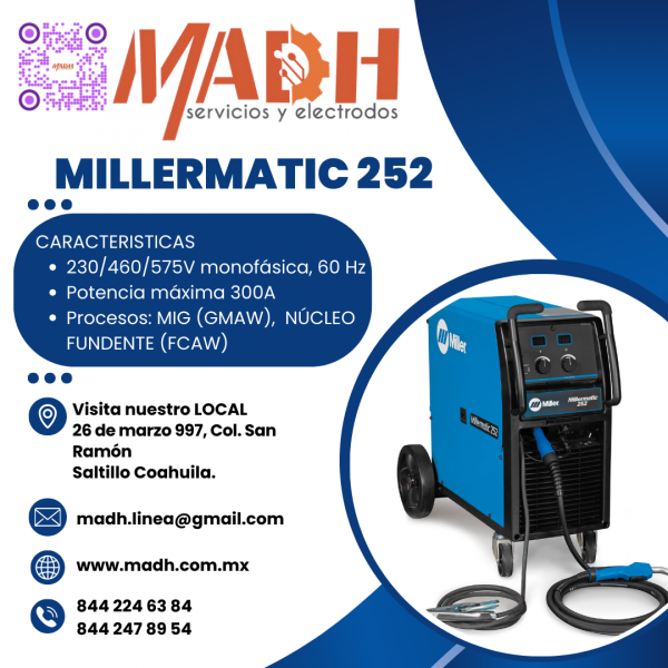 VENTA MILLERMATIC 252