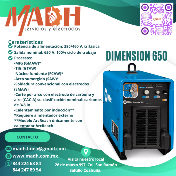 VENTA DIMENSION 650